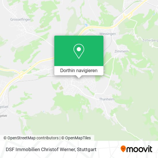 DSF Immobilien Christof Werner Karte