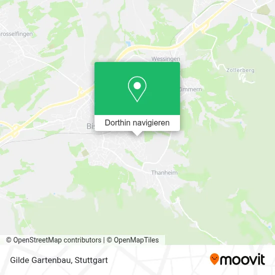 Gilde Gartenbau Karte