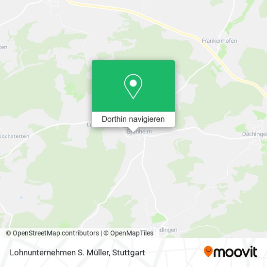 Lohnunternehmen S. Müller Karte