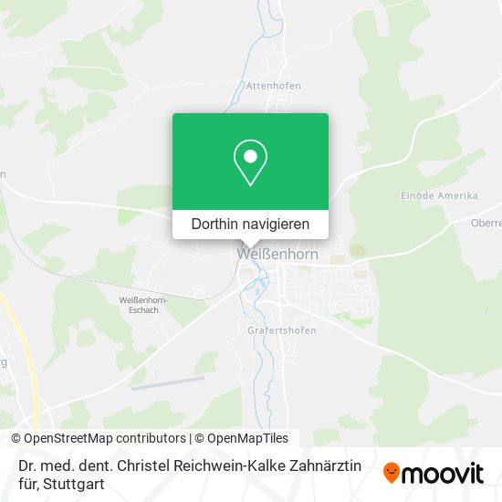 Dr. med. dent. Christel Reichwein-Kalke Zahnärztin für Karte
