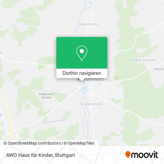 AWO Haus für Kinder Karte