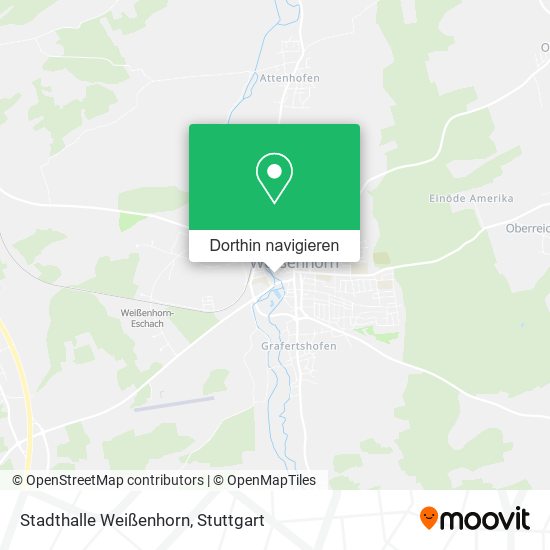 Stadthalle Weißenhorn Karte