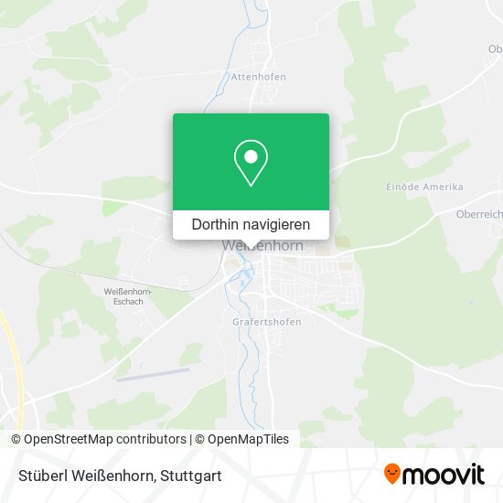 Stüberl Weißenhorn Karte