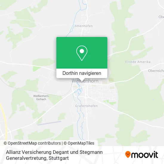 Allianz Versicherung Degant und Stegmann Generalvertretung Karte