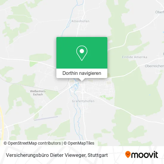 Versicherungsbüro Dieter Vieweger Karte