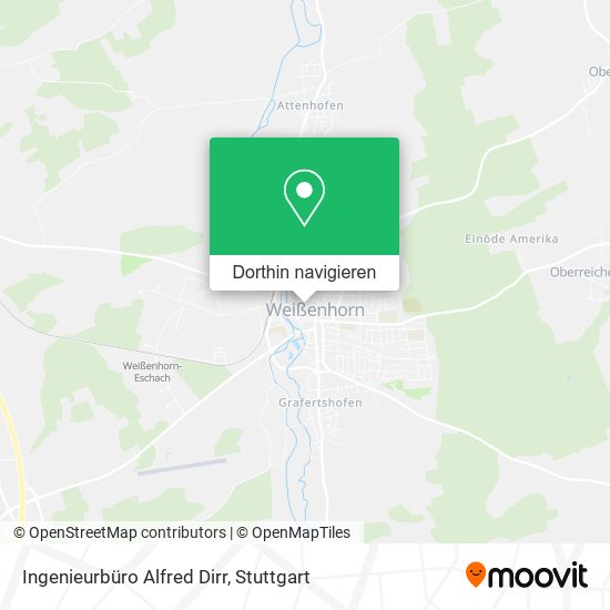 Ingenieurbüro Alfred Dirr Karte