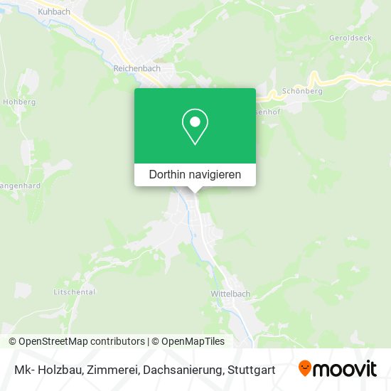 Mk- Holzbau, Zimmerei, Dachsanierung Karte