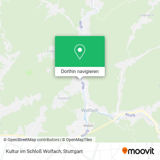 Kultur im Schloß Wolfach Karte