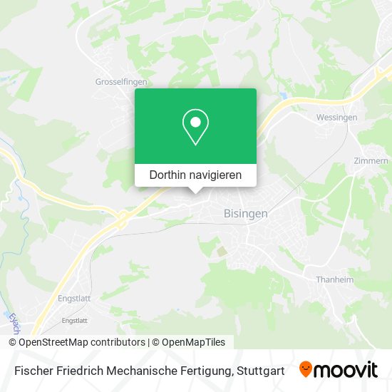 Fischer Friedrich Mechanische Fertigung Karte
