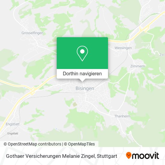Gothaer Versicherungen Melanie Zingel Karte