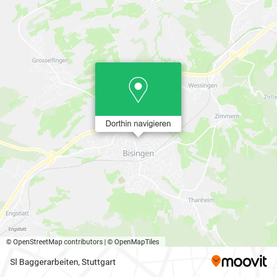 Sl Baggerarbeiten Karte