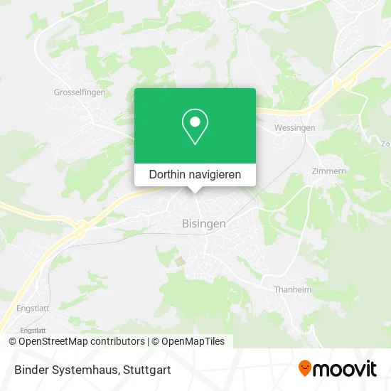 Binder Systemhaus Karte