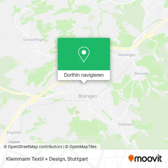 Kleinmann Textil + Design Karte