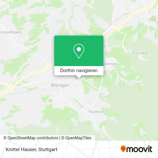 Knittel Hauser Karte