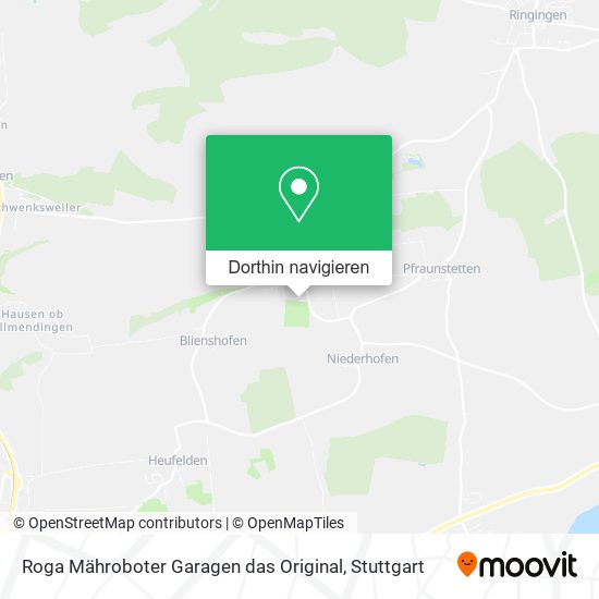 Roga Mähroboter Garagen das Original Karte
