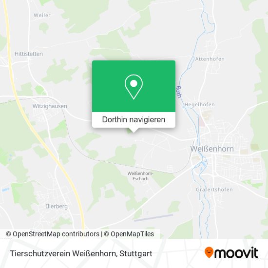 Tierschutzverein Weißenhorn Karte