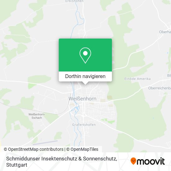 Schmiddunser Insektenschutz & Sonnenschutz Karte