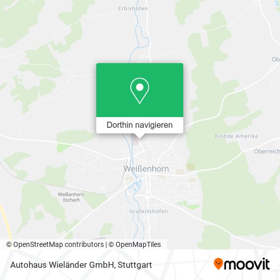 Autohaus Wieländer GmbH Karte
