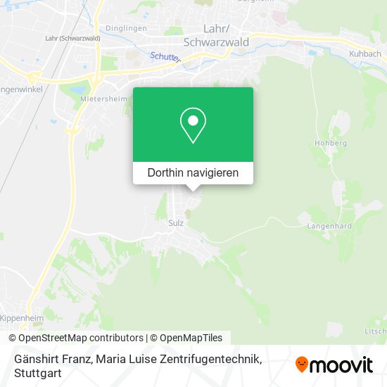 Gänshirt Franz, Maria Luise Zentrifugentechnik Karte