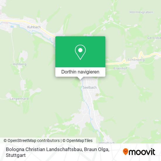 Bologna Christian Landschaftsbau, Braun Olga Karte