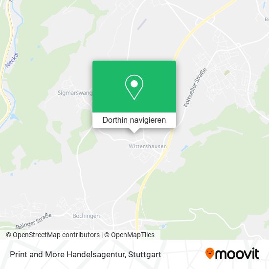 Print and More Handelsagentur Karte