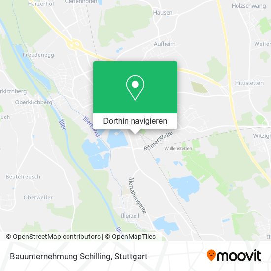 Bauunternehmung Schilling Karte