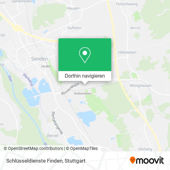 Schlüsseldienste Finden Karte