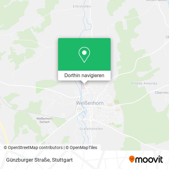 Günzburger Straße Karte