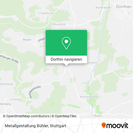 Metallgestaltung Bühler Karte