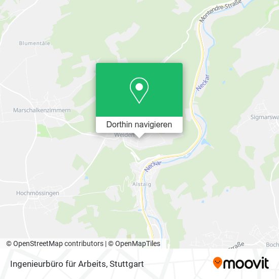 Ingenieurbüro für Arbeits Karte
