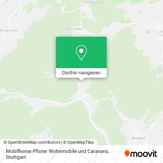 Mobilhome Pfister Wohnmobile und Caravans Karte