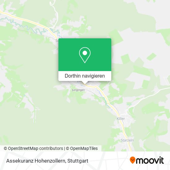 Assekuranz Hohenzollern Karte