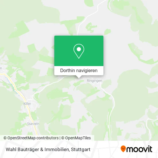 Wahl Bauträger & Immobilien Karte