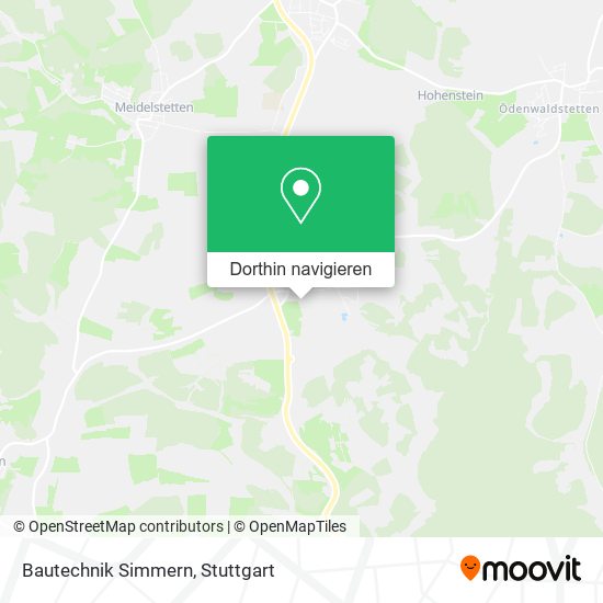 Bautechnik Simmern Karte