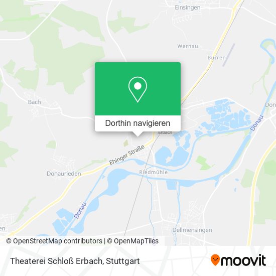 Theaterei Schloß Erbach Karte
