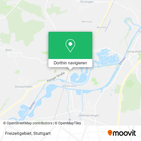 Freizeitgebiet Karte