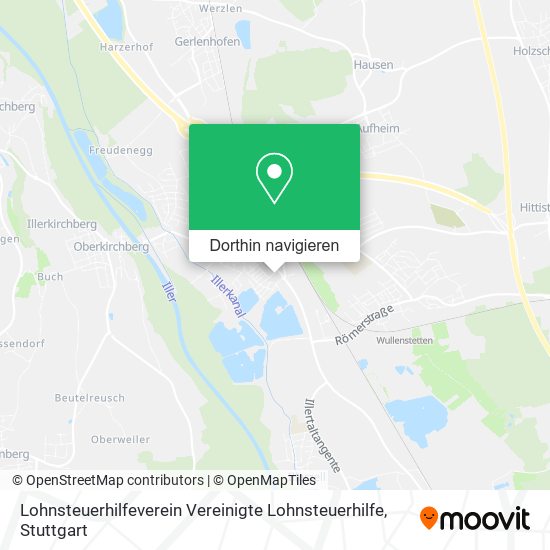 Lohnsteuerhilfeverein Vereinigte Lohnsteuerhilfe Karte