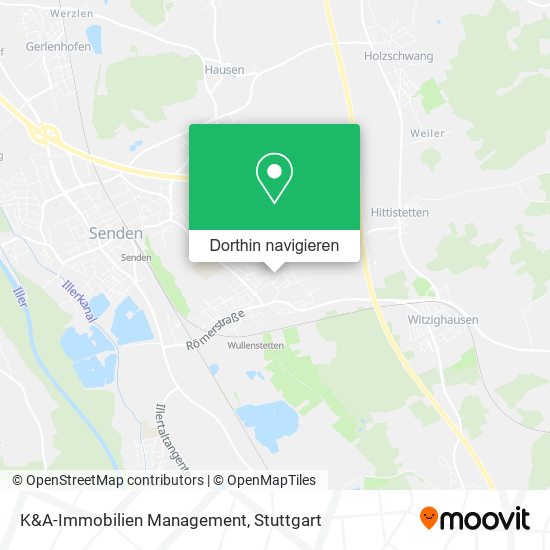 K&A-Immobilien Management Karte