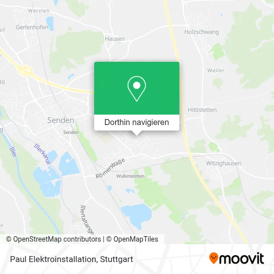 Paul Elektroinstallation Karte