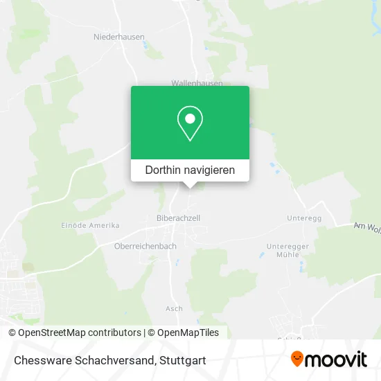 Chessware Schachversand Karte