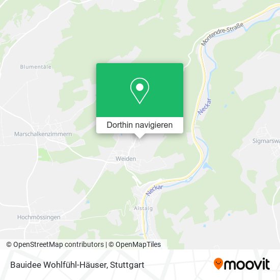 Bauidee Wohlfühl-Häuser Karte