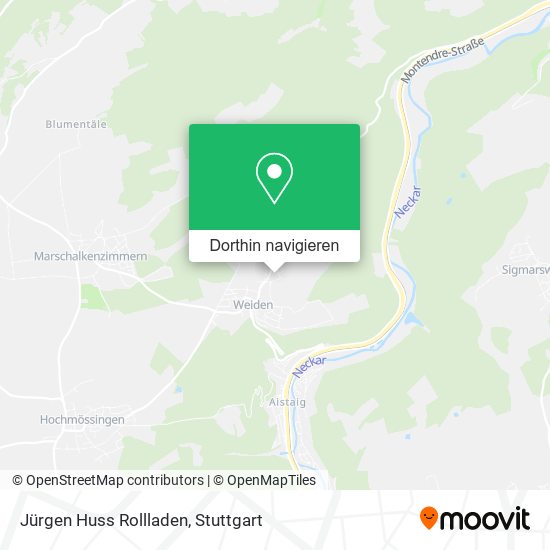Jürgen Huss Rollladen Karte