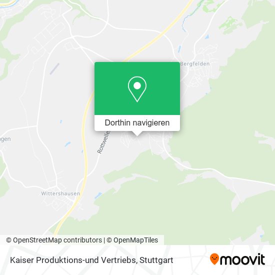 Kaiser Produktions-und Vertriebs Karte