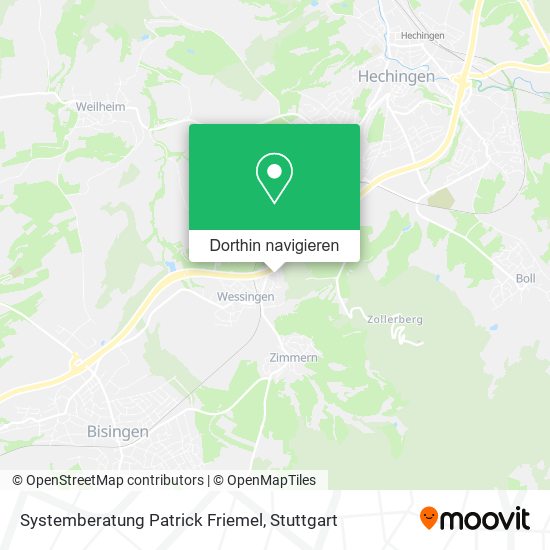 Systemberatung Patrick Friemel Karte