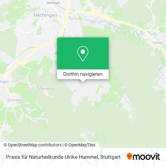 Praxis für Naturheilkunde Ulrike Hummel Karte