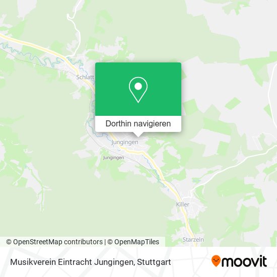 Musikverein Eintracht Jungingen Karte