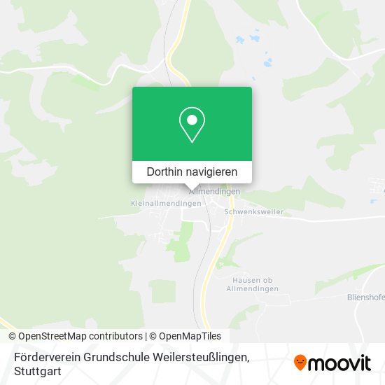 Förderverein Grundschule Weilersteußlingen Karte