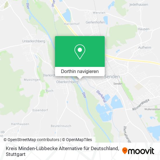 Kreis Minden-Lübbecke Alternative für Deutschland Karte