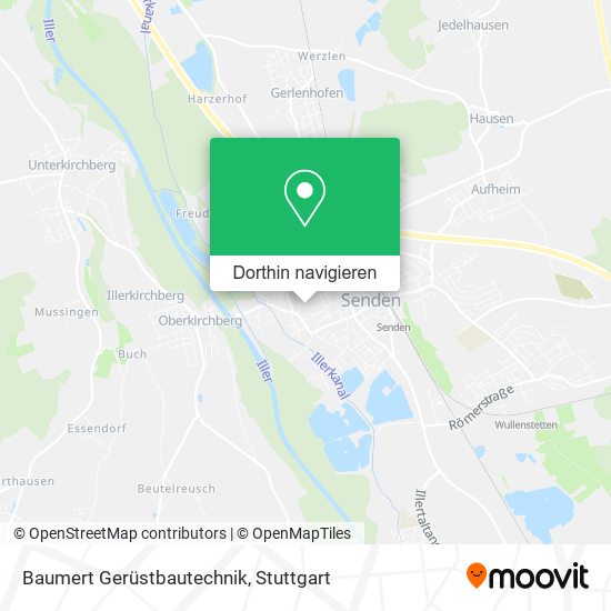 Baumert Gerüstbautechnik Karte