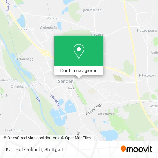 Karl Botzenhardt Karte